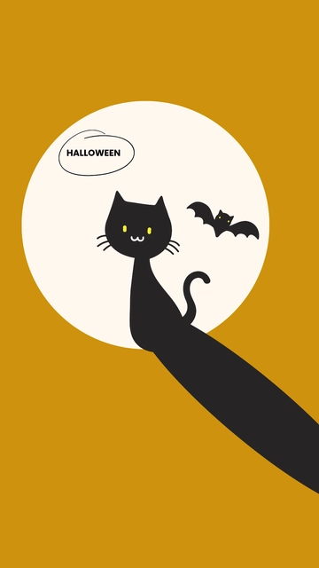 Free Halloween Wallpaper iPhone Template to Edit Online