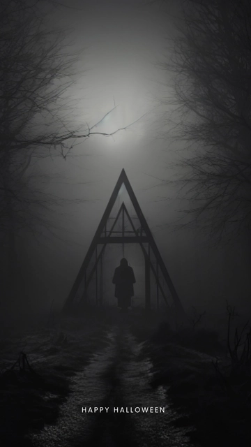 Free Horror Halloween Wallpaper Template to Edit Online
