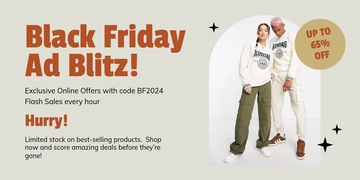 Free Black Friday Ad Design Template to Edit Online