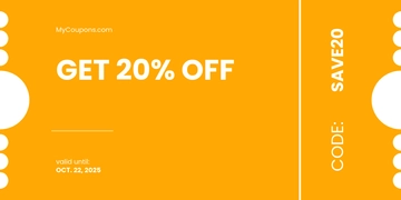 Free Simple Coupon Template to Edit Online