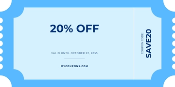 Free Photo Coupon Template to Edit Online