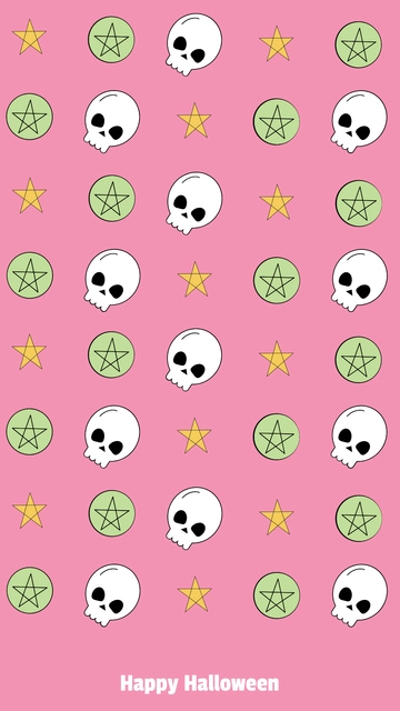 Free Preppy Halloween Wallpaper Template to Edit Online