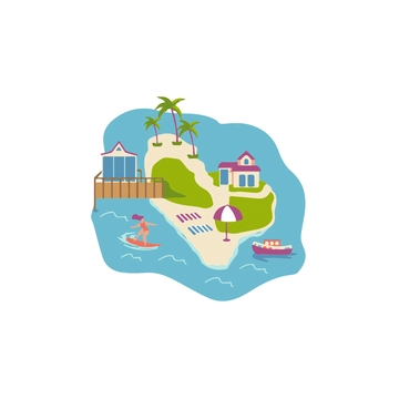 Free Beach Clipart to Edit Online