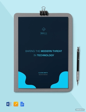 Technology White Paper Template