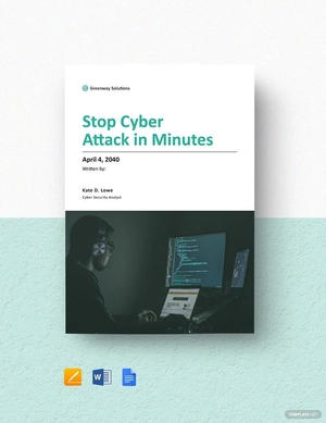 Cyber Security White Paper Template