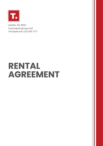 Free Printable Basic Rental Agreement Template to Edit Online