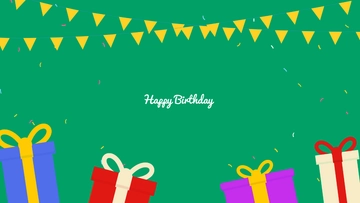 Free Happy Birthday Background Template to Edit Online