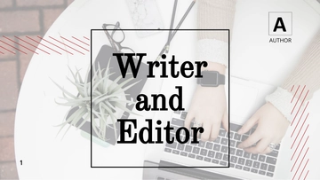 Free Author Presentation Template to Edit Online Free Author Presentation Template to Edit Online