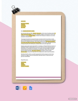 IT Project Cancellation Letter
