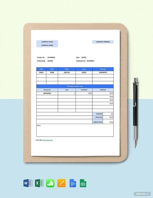 Basic Software Tracker Template