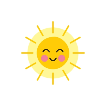 Free Smiling Sun Clipart to Edit Online