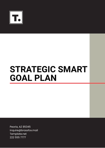 Free Strategic SMART Goal Plan Template to Edit Online