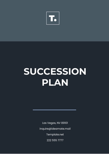 Free Succession Plan Template to Edit Online
