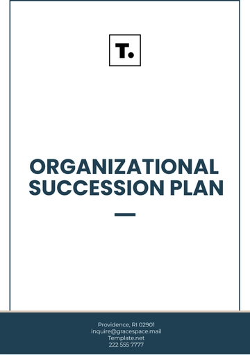 Free Organizational Succession Plan Template to Edit Online