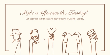 Free Giving Tuesday Template to Edit Online