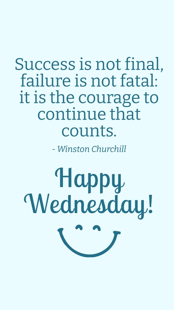Free Wednesday Quote Template to Edit Online