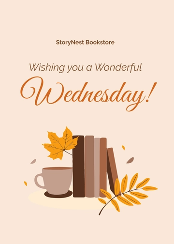 Free Wonderful Wednesday Template to Edit Online