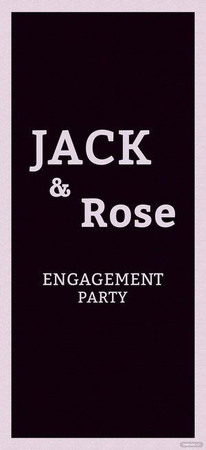 Engagement Party Invitation Template