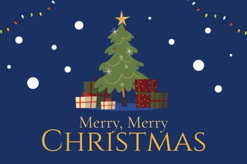 Free Personalized Christmas Postcard Template to Edit Online