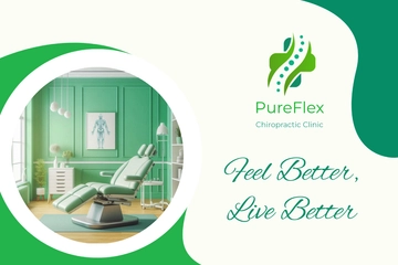 Free Chiropractic Clinic Postcard Template to Edit Online