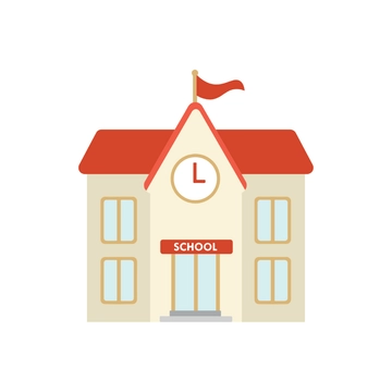 Free School Building Clipart to Edit Online