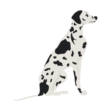 Free Black and White Dog Clipart to Edit Online