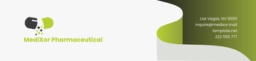 Free Pharmaceutical Header Template to Edit Online