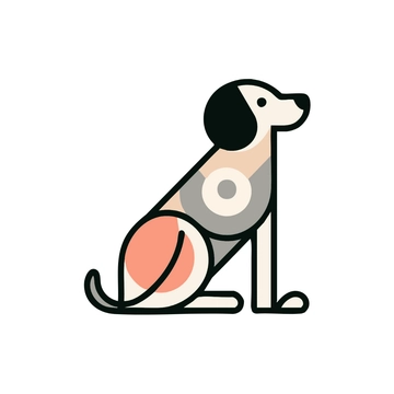 Free Abstract Dog Clipart to Edit Online