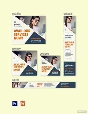 Software Developer Banner Template