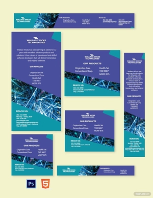 Software Development Banner Template