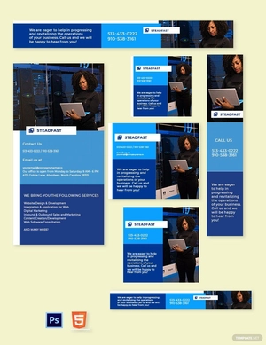 Tech Web Banner Template