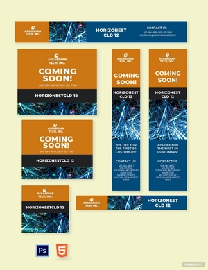 Cloud Technology Web Banner Template