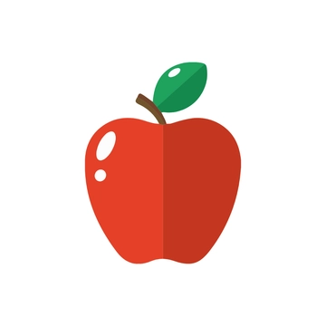 Free Simple Apple Clipart to Edit Online