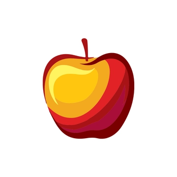 Free Colorful Apple Clipart to Edit Online
