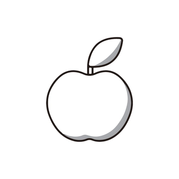 Free Blank Apple Clipart to Edit Online
