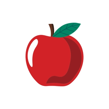 Free Red Apple Clipart to Edit Online