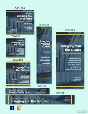 Tech Service Banner Template
