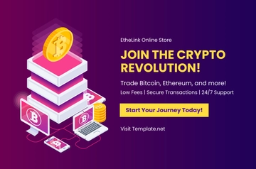 Free Crypto Banner Template to Edit Online