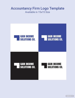 Accountancy Firm Logo Template