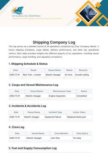 Free Shipping Company Log Template to Edit Online