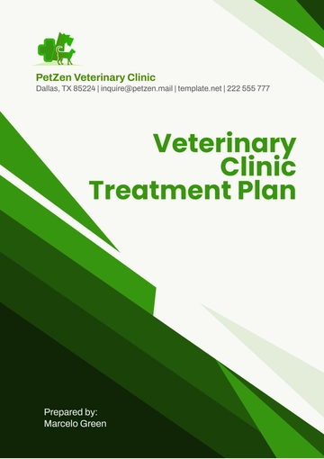 Free Veterinary Clinic Treatment Plan Template to Edit Online