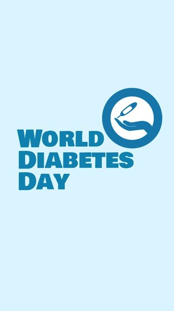 Free World Diabetes Day Wallpaper Template to Edit Online