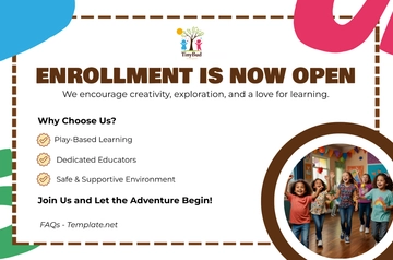 Free Kindergarten Banner Template to Edit Online