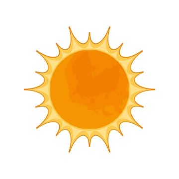 Free Realistic Sun Clipart to Edit Online