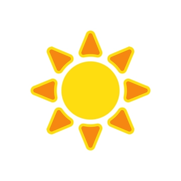 Free Sun Icon Clipart to Edit Online