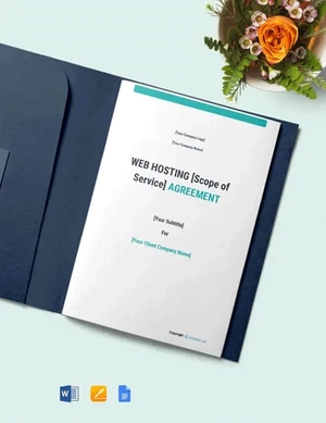 Simple Hosting Agreement Template