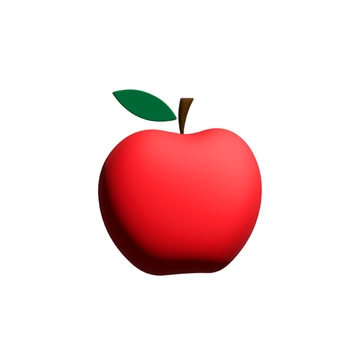 Free Realistic Apple Clipart to Edit Online