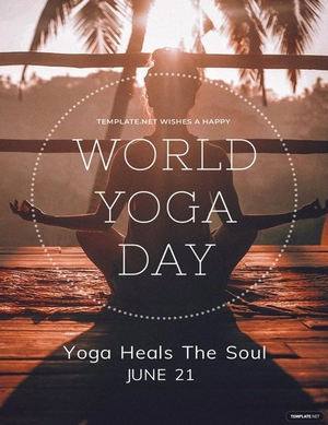International Yoga Day Template