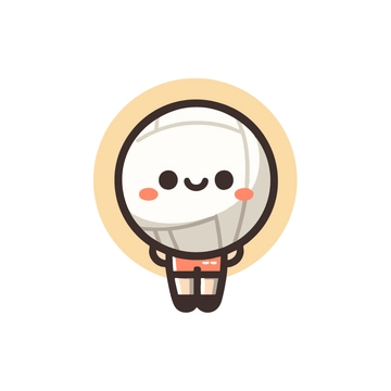 Free Cute Volleyball Clipart to Edit Online