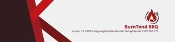 Free BBQ Header Template to Edit Online